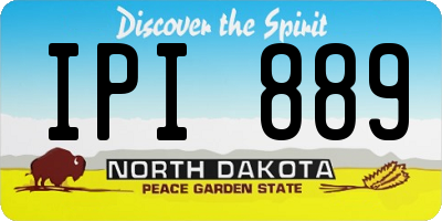 ND license plate IPI889