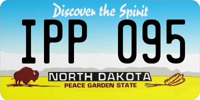 ND license plate IPP095