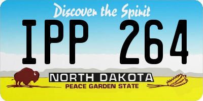 ND license plate IPP264