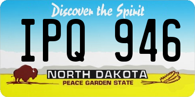 ND license plate IPQ946