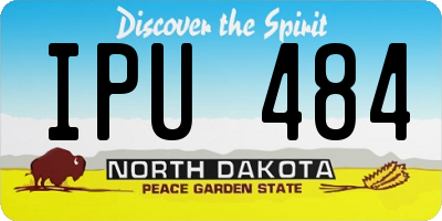 ND license plate IPU484