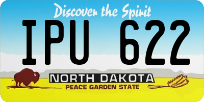 ND license plate IPU622