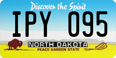 ND license plate IPY095