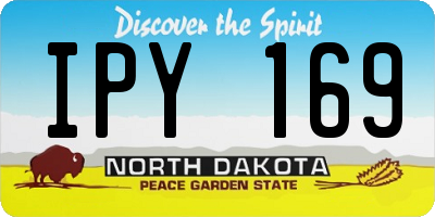 ND license plate IPY169