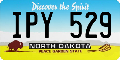ND license plate IPY529