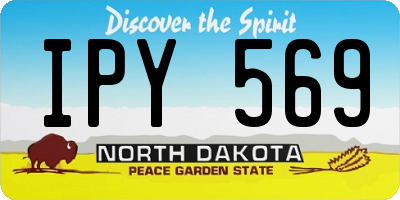 ND license plate IPY569