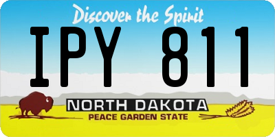 ND license plate IPY811