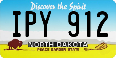 ND license plate IPY912