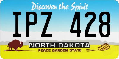 ND license plate IPZ428