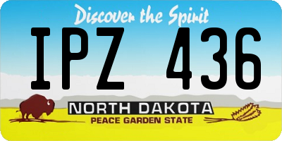 ND license plate IPZ436