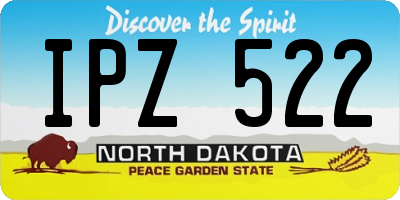 ND license plate IPZ522