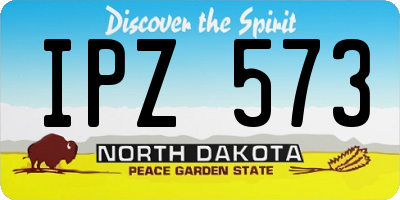 ND license plate IPZ573