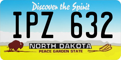 ND license plate IPZ632