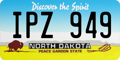 ND license plate IPZ949