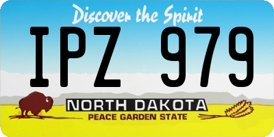 ND license plate IPZ979
