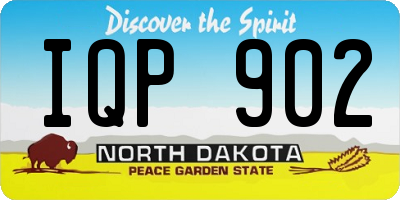 ND license plate IQP902