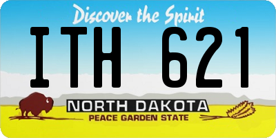 ND license plate ITH621