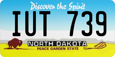 ND license plate IUT739