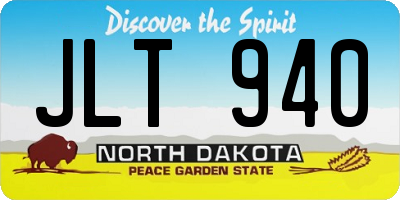 ND license plate JLT940