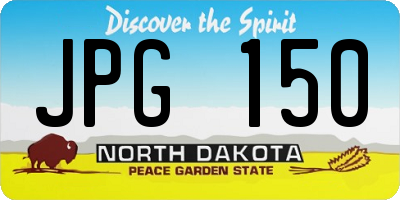 ND license plate JPG150