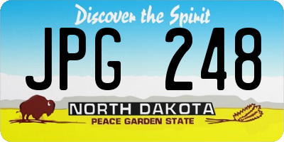 ND license plate JPG248