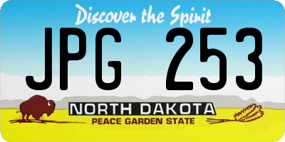ND license plate JPG253