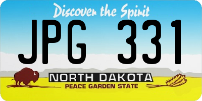 ND license plate JPG331