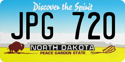 ND license plate JPG720
