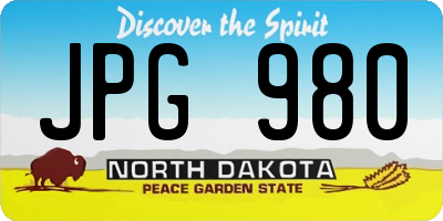 ND license plate JPG980