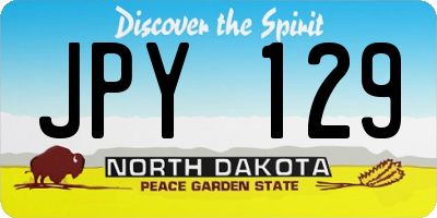 ND license plate JPY129