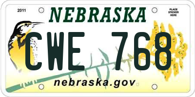 NE license plate CWE768