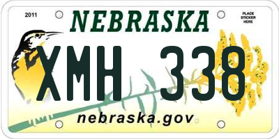 NE license plate XMH338