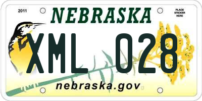 NE license plate XML028