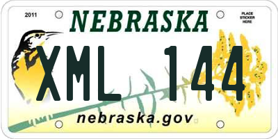NE license plate XML144