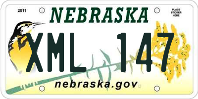 NE license plate XML147