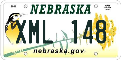 NE license plate XML148