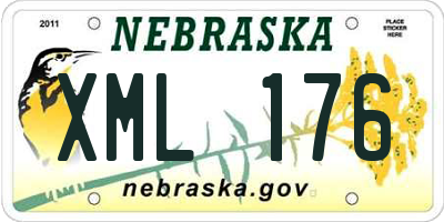 NE license plate XML176