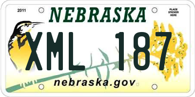 NE license plate XML187