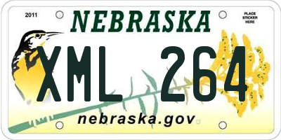 NE license plate XML264