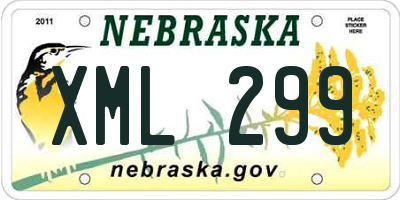 NE license plate XML299