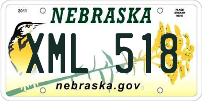 NE license plate XML518