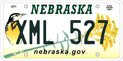 NE license plate XML527