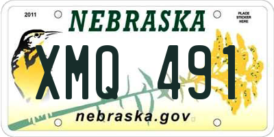 NE license plate XMQ491