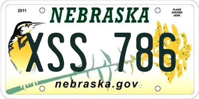 NE license plate XSS786