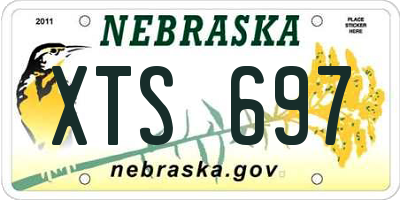 NE license plate XTS697