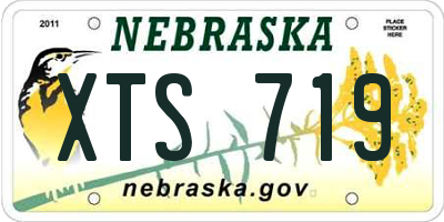 NE license plate XTS719