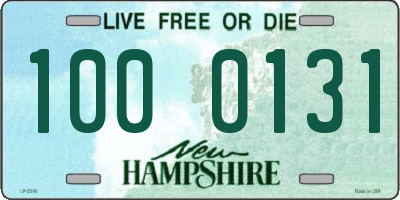 NH license plate 1000131