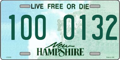 NH license plate 1000132