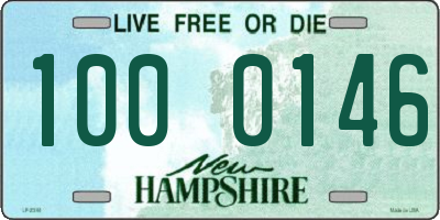 NH license plate 1000146