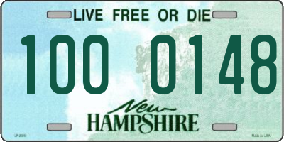 NH license plate 1000148